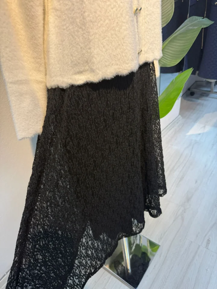 Dantel Etek Siyah - Entare Butik Dantel Etek Siyah - Entare Butik