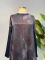 İpek Qupra Tunik Lacivert - Entare Butik