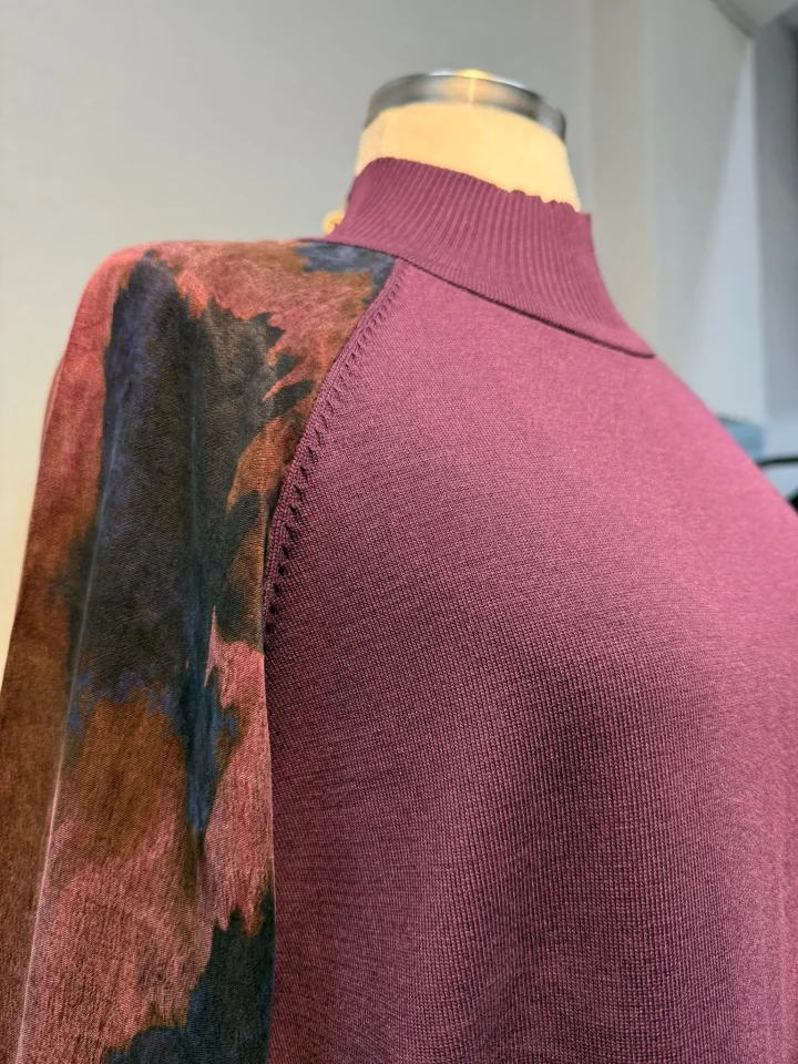 Merserize & Qupra Elbise Mürdüm - Entare Butik