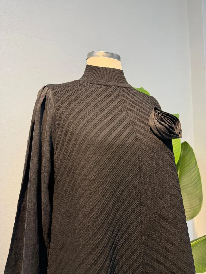 Merserize Tunik Siyah - Entare Butik