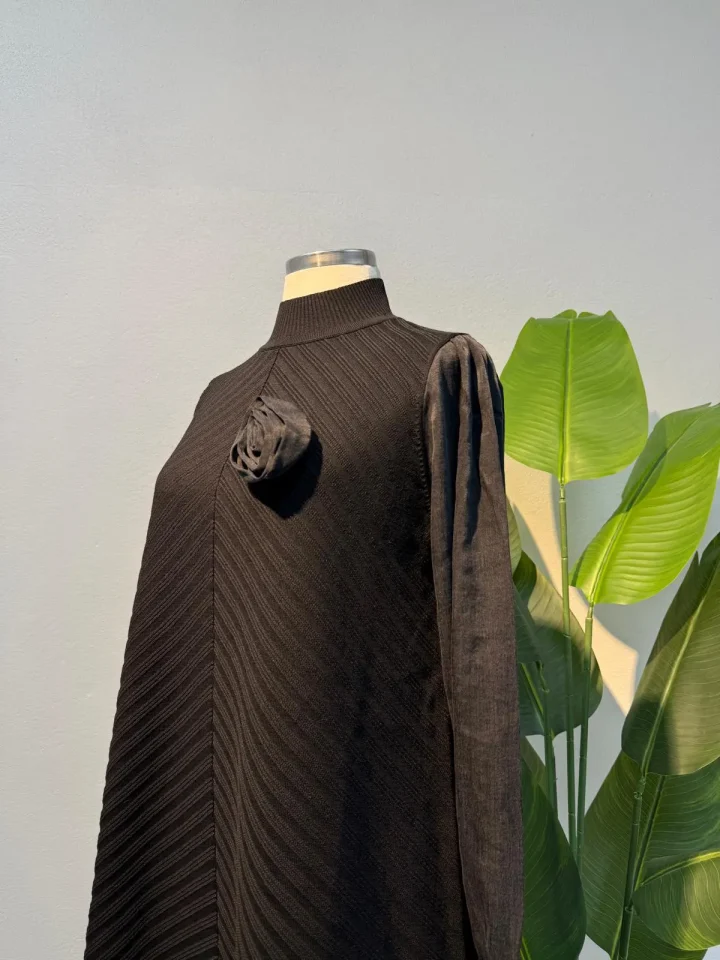 Merserize Tunik Siyah - Entare Butik