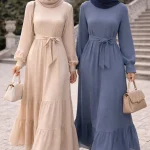 Tesettür Elbise Modelleri ile Günlük ve Şık Kombinler - Entare Butik