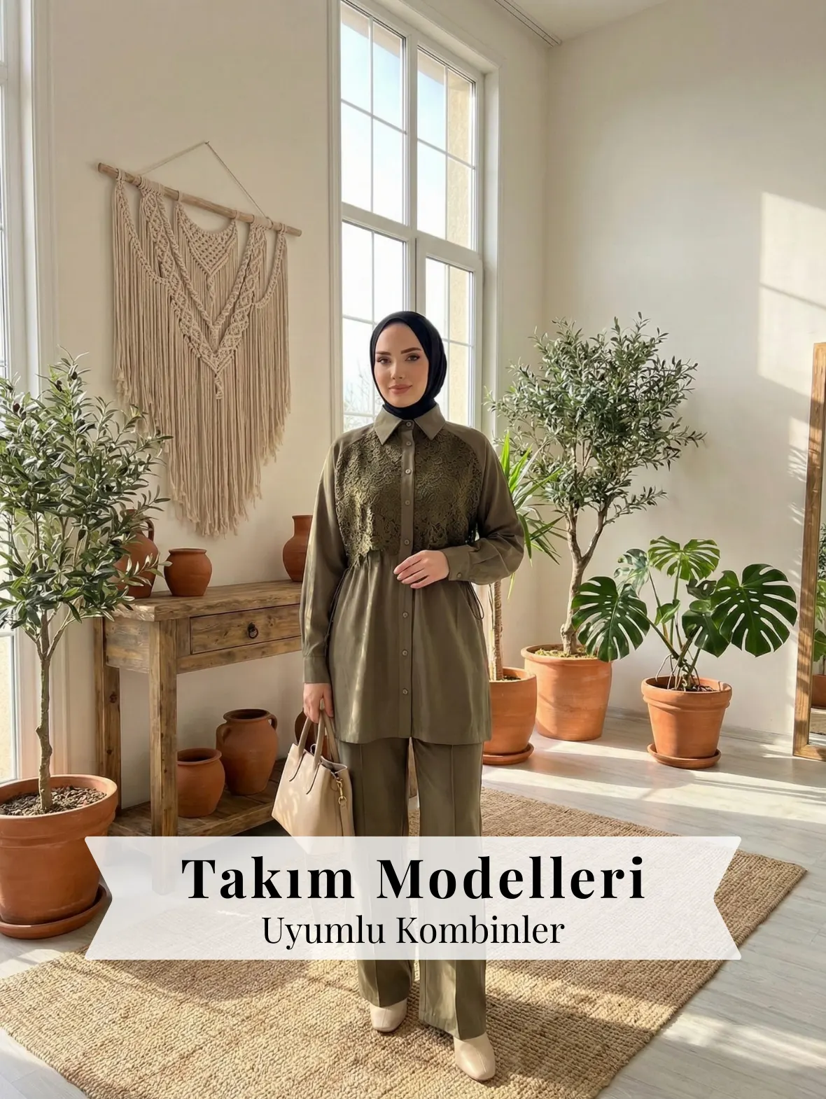 Tesettür Takım Modelleri - Entare Butik
