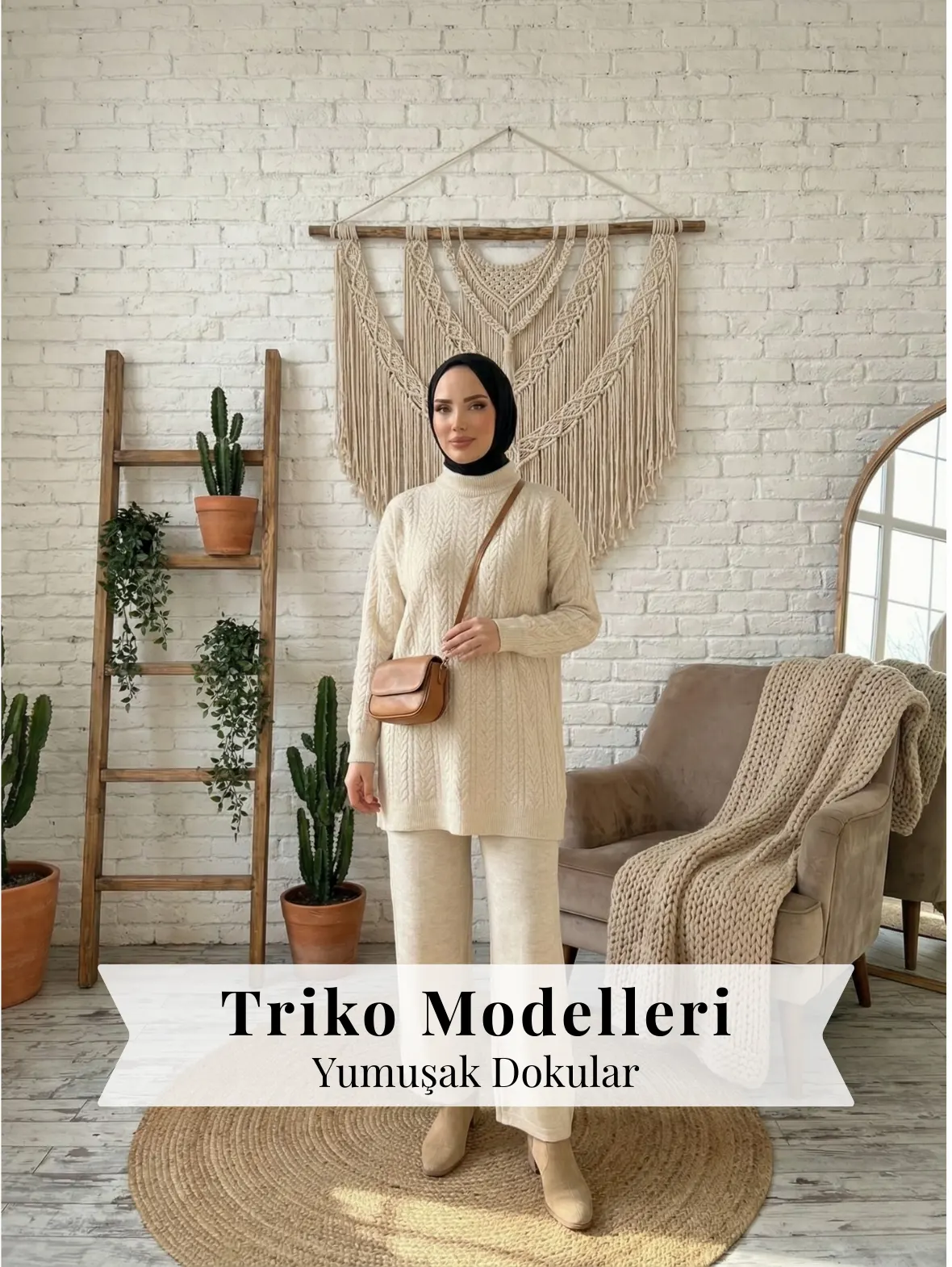 Tesettür Triko Modelleri - Entare Butik