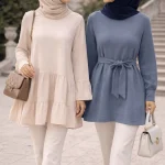 Tesettür Tunik Modelleri ile Günlük Şıklık ve Rahatlık - Entare Butik