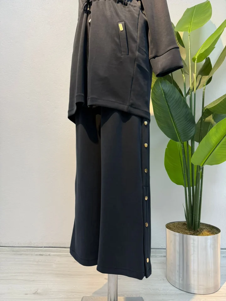 Zımba Detay Takım Antrasit - Entare Butik