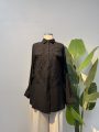 İşlemeli Gömlek – Siyah Entare Butik