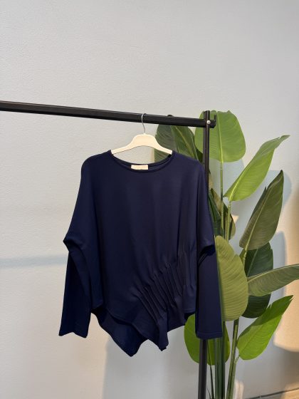 Kristal Pileli Sweet – Lacivert-Entare Butik