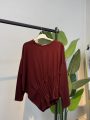 Kristal Pileli Sweet – Bordo-Entare Butik