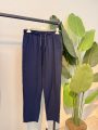 Müslin Pantolon – Lacivert-Entare Butik
